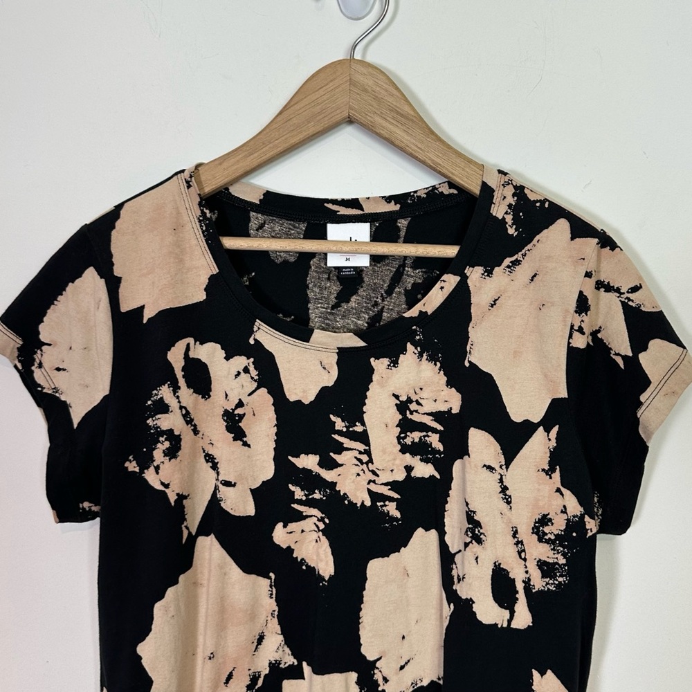 Cabi Women Flash Black And Cream Short Sleeve T S… - image 3